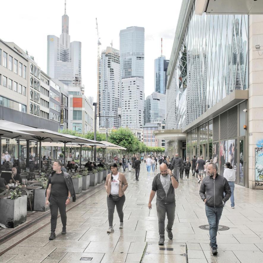 Готель Schoenes Helles Zimmer Direkt In Frankfurt City Nr 301 Франкфурт-на-Майні Екстер'єр фото